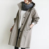 Women Windbreaker Jacket Casual Loose Button Pockets Hooded