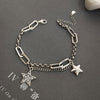 Versatile Arrival Sterling Silver Pentagram Bracelet For Wom