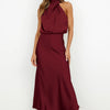 Summer Sleeveless Dress Ins Fashion Elegant Evening Party Cl