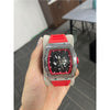Cylindrical Mens Watch With Luminous Quartz Movementnon-wris
