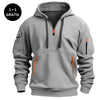 Dropped Shoulder Hooded Sweatshirt Men's Women's Plus Size L