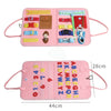 New Busy Book Children's Busy Board Dressing And Buttoning L