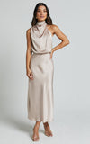 Summer Sleeveless Dress Ins Fashion Elegant Evening Party Cl