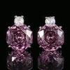 Rose Cut Dried Rose Simple Ring Earrings Necklace | Buy Onli