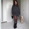 Sweater Skirt Sets For Women 2 Pieces Knit Casual Versatile