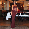 Y2K Lace Suspender Dress Fashion Sexy Lace Long Dresses Part