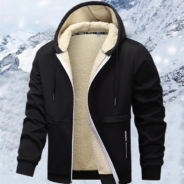Casual Hoodies For Men Heavyweight Fleece Sweatshirt Winter