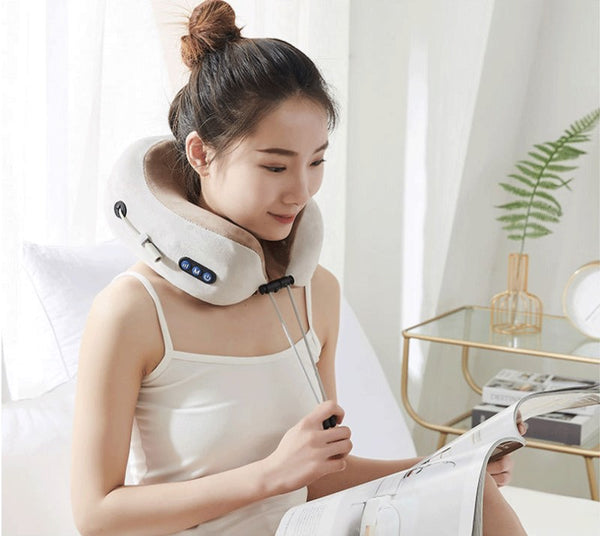 U Shaped Massage Pillow Neck Massage Device Electric Neck Ma