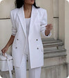 Casual Suits Fashion Long Sleeve Single-breasted Jacket Top