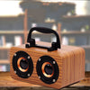 Wooden Wireless Bluetooth Speaker Portable Outdoor | Buy Onl