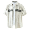 Men's Letter-Print Short-Sleeve Shirt | Buy Online Best Pric