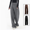Irregular Wide-leg Pants Ins Fashion Loose Trousers Women's