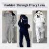 Womens 2 Piece Outfits Lounge Hoodless Pullover Sweatshirt S