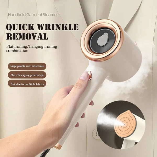 Mini Portable Handheld Garment Steamer Fabric Steam Iron For