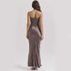 Slim Tube Top Long Dress Sexy Fashion Bandeau Backless Party
