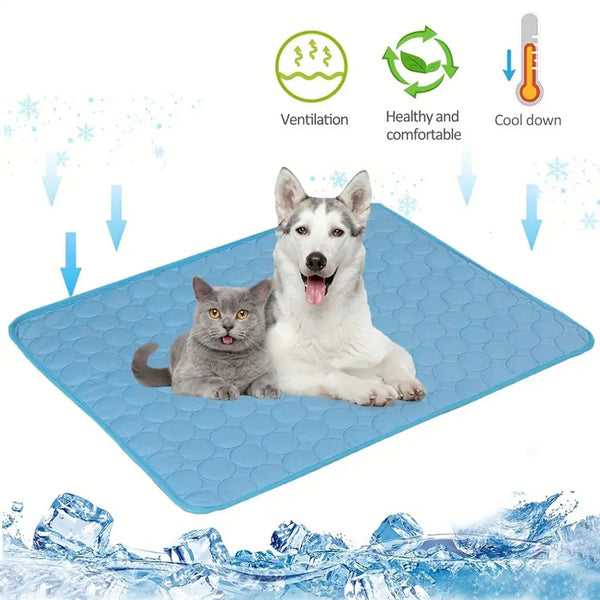 Dog Cooling Mat Summer Pets Cold Bed Extra Large For Small B