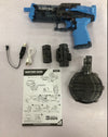 Fire Rat Electric Water Pistol Cool Light Full Automatic Wat