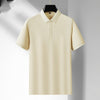 Cotton Mercerized Mens Polo Shirt High-End Feel Pure Cotton