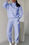Womens 2 Piece Outfits Lounge Hoodless Pullover Sweatshirt S
