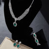 New European And American Style Elegant Luxury Sapphire Neck